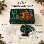 Hovela JingleSpark™ Smart RGBIC Christmas Tree Lights