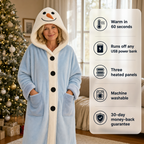 Heated Wearable Winter Blanket