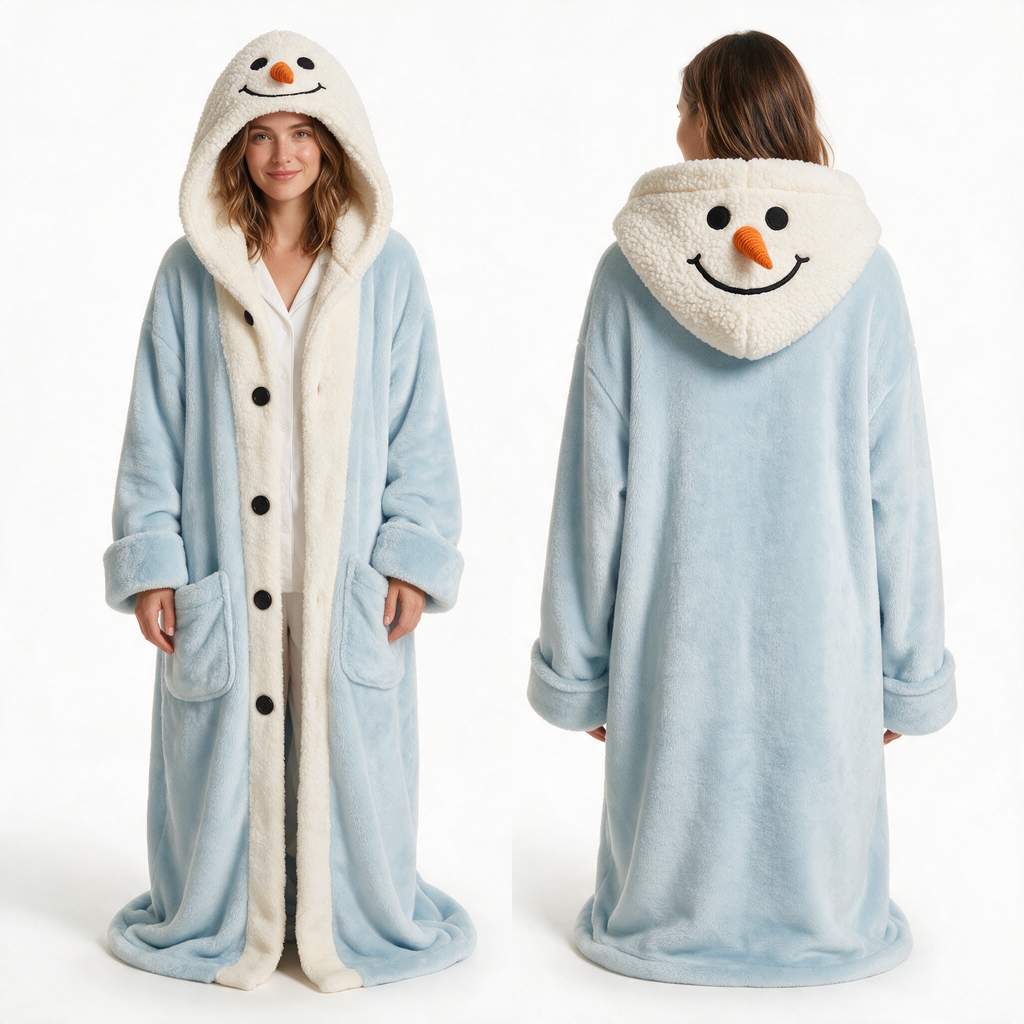 Heated Wearable Winter Blanket